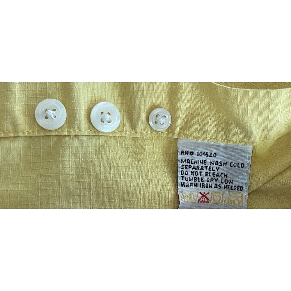 Resistol Rodeo Gear Western Shirt Embroidered Yellow LS Hong Kong Mens Large - Picture 3 of 15